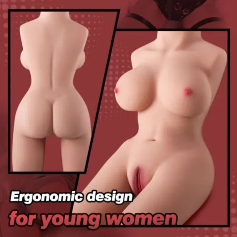 ARMONY - Realistisk kvinnelig torso-dukke Modell 2