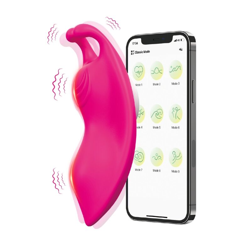 ARMONY - Honeybee App- og fjernstyrt vibrerende truse med G-punkt