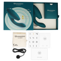WOMANIZER - Duo 2 Rabbitvibrator Blå Petrol