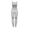 SUBBLIME - Bodystocking i netting med detaljer
