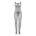 SUBBLIME - Bodystocking i netting med detaljer
