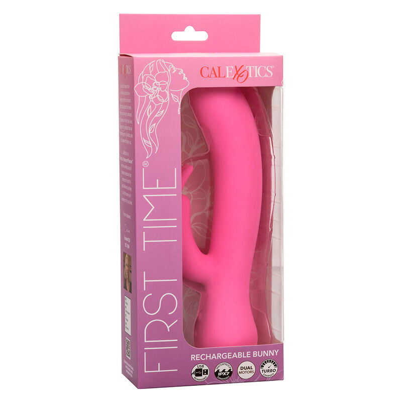 CALEXOTICS - First Time Oppladbar rabbitvibrator