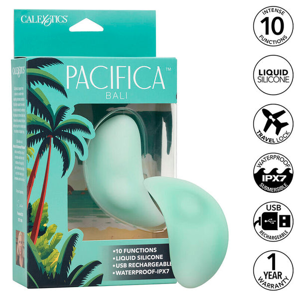 CALEXOTICS - Pacifica Bali Teaser G-punktsvibrator 10 funksjoner Aqua