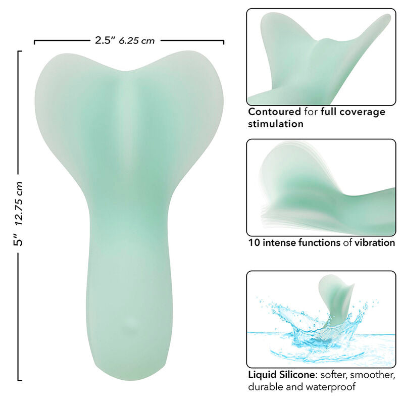 CALEXOTICS - Pacifica Tahiti Klitorisstimulator 10 funksjoner Aqua