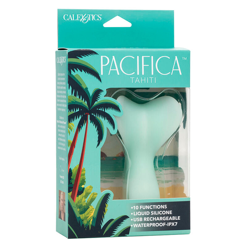 CALEXOTICS - Pacifica Tahiti Klitorisstimulator 10 funksjoner Aqua