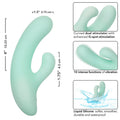 CALEXOTICS - Pacifica Fiji G-punktsvibrator 10 vibrasjoner Aqua