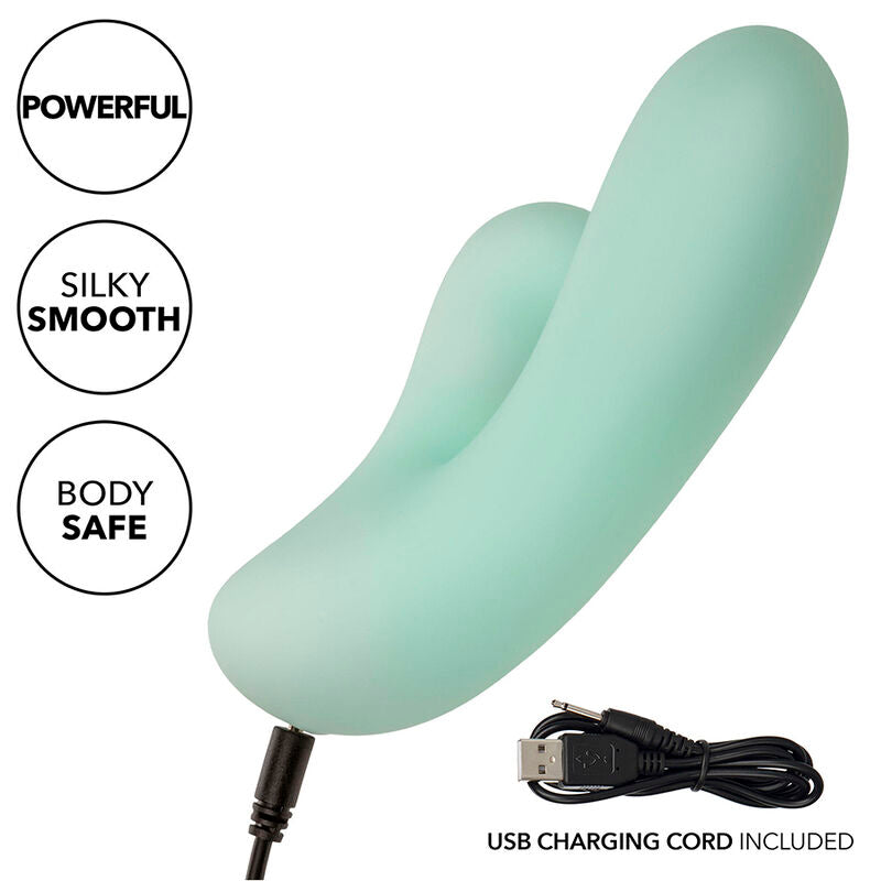 CALEXOTICS - Pacifica Fiji G-punktsvibrator 10 vibrasjoner Aqua