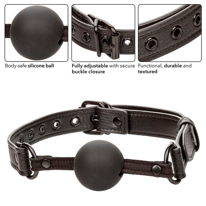 CALEXOTICS - Nocturnal Ballknebel Silikon