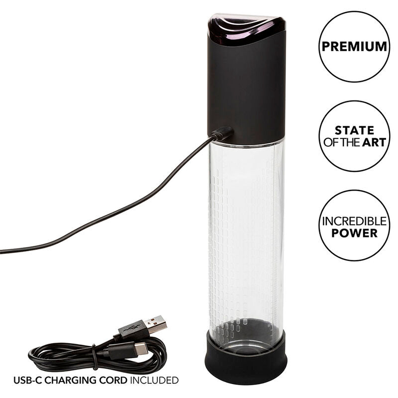 CALEXOTICS - Peak Oppladbar sugepumpe 4 hastigheter