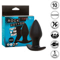 CALEXOTICS - Rock Bottom Perfect Vibrerende Analplugg 10 vibrasjoner Silikon
