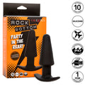 CALEXOTICS - Rock Bottom Konisk analplugg 10 vibrasjoner Silikon