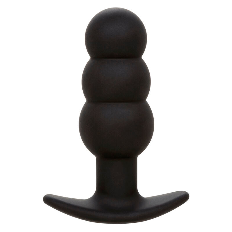 CALEXOTICS - Rock Bottom Analplugg med perler 10 vibrasjoner Silikon