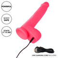 CALEXOTICS - Studs Realistisk vibrator med støt 10 vibrasjoner