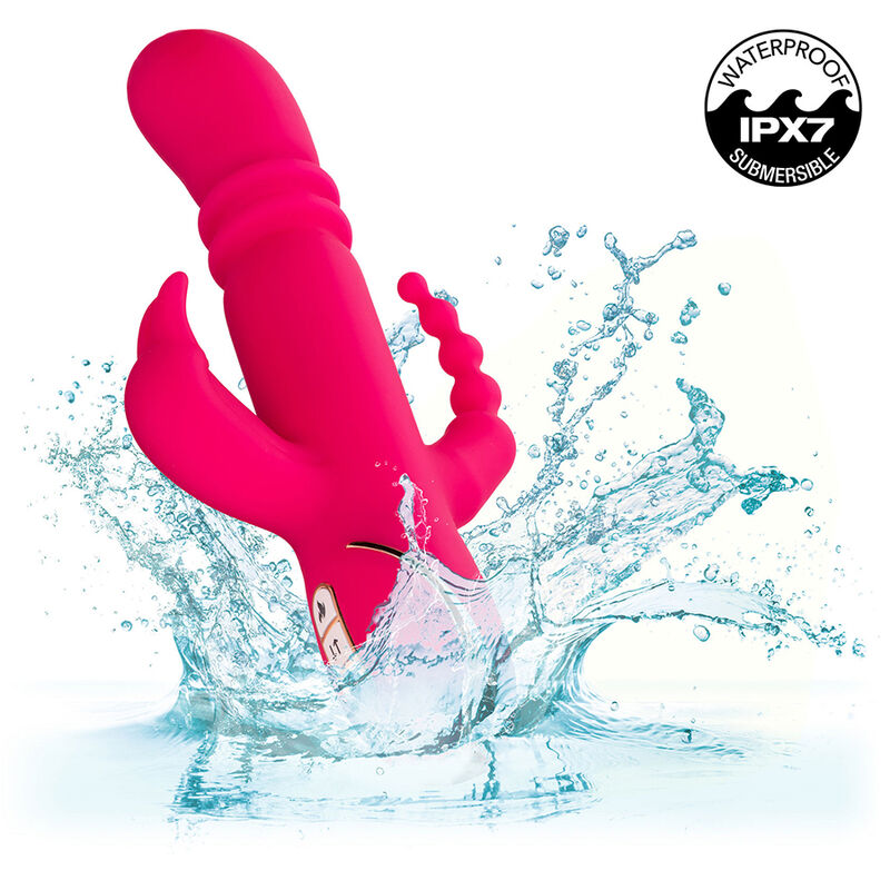 CALEXOTICS - Jack Rabbit Signature Triple Rabbitvibrator med varme