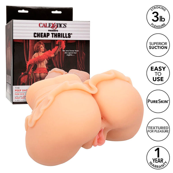 CALEXOTICS - Peep Show Girl Realistisk Vagina-masturbator