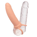 CALEXOTICS - Performance Maxx Tykk Dobbelpenetrator 10 vibrasjoner Naturfarge