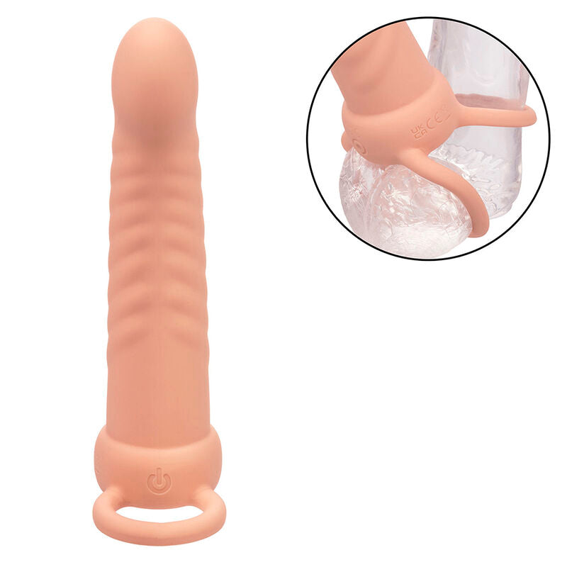CALEXOTICS - Maxx Ribbed Dobbel Strap-on