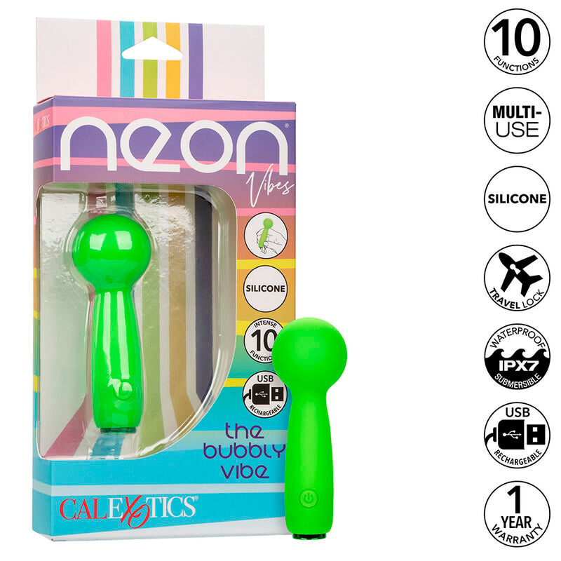 CALEXOTICS - Neon Vibes The Bubbly Vibe Minimassasjestav 10 vibrasjoner