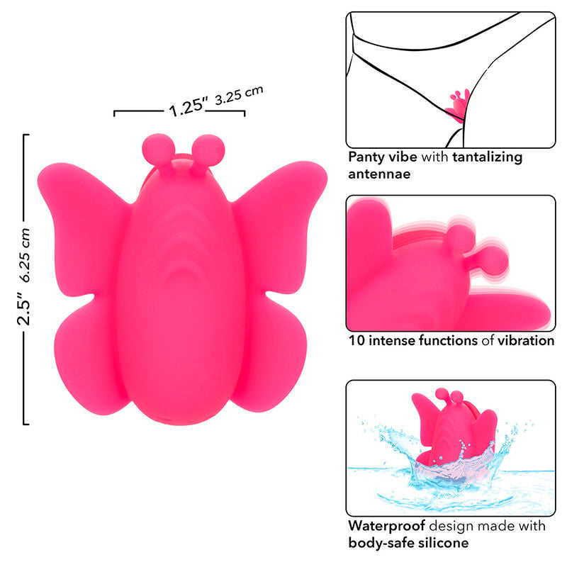 CALEXOTICS - Neon Vibes The Flutter Vibe Trusevibrator 10 vibrasjoner
