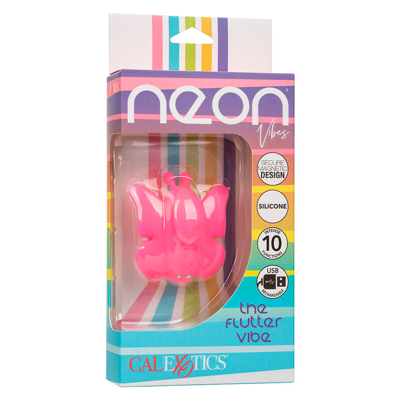 CALEXOTICS - Neon Vibes The Flutter Vibe Trusevibrator 10 vibrasjoner