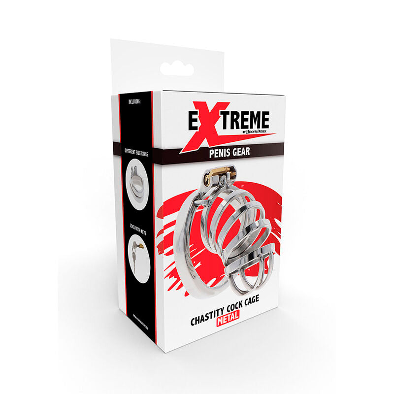 HIDDEN DESIRE - Extreme Chastity Penisbur i Metall