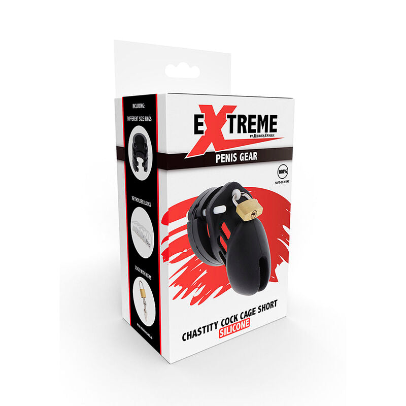 HIDDEN DESIRE - Extreme Chastity Penisbur i Silikon