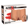 HIDDEN DESIRE - Alter Ego Truse med åpen vagina & rumpe Medium midje Flesh