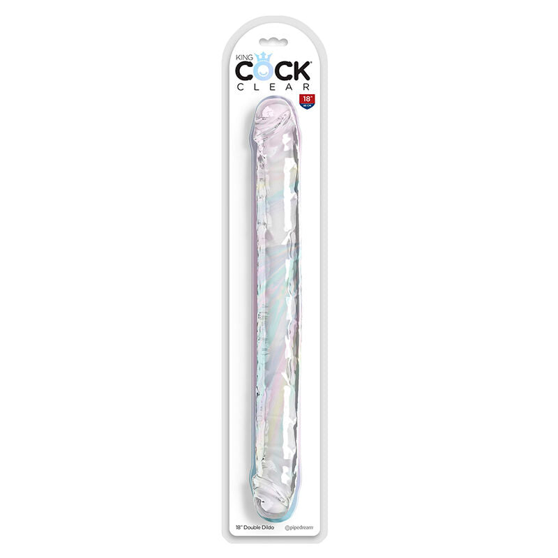 KING COCK - Double Trouble Dobbeldildo 46 cm