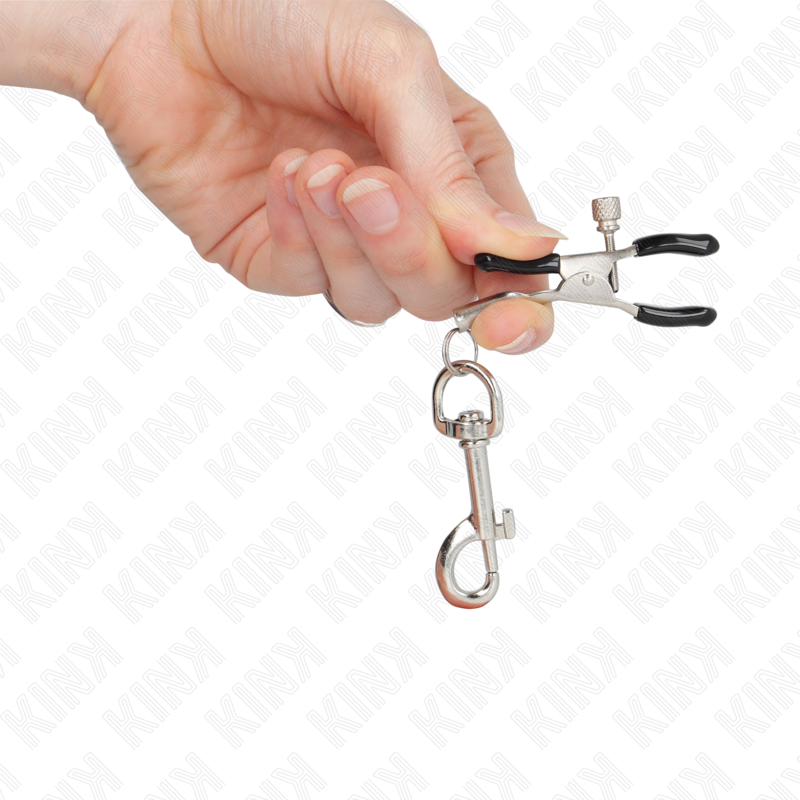 KINK - Brystvorteklemme med krok 6 cm