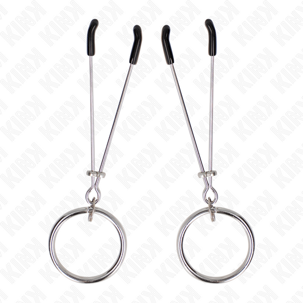 KINK - Tynne brystvorteklemmer med O-ring 7 cm