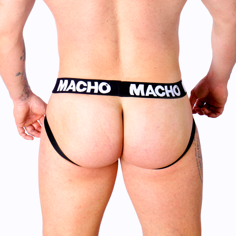 MACHO - Jockstrap i elastisk kunstskinn