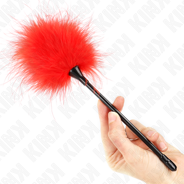 KINK - Kilefjær Rød 27 cm