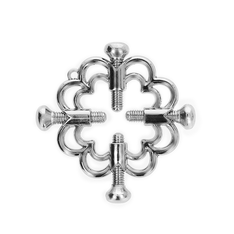 KINK - Brystvorteklemmer med Metallblomst