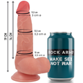 ROCKARMY - Liquid Silicone Fox Realistisk dildo 19 cm