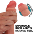 ROCKARMY - Ranger Liquid Silicone Realistisk Dildo 22 cm