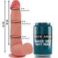 ROCKARMY - Raptor Liquid Silicone Realistisk Dildo 24 cm