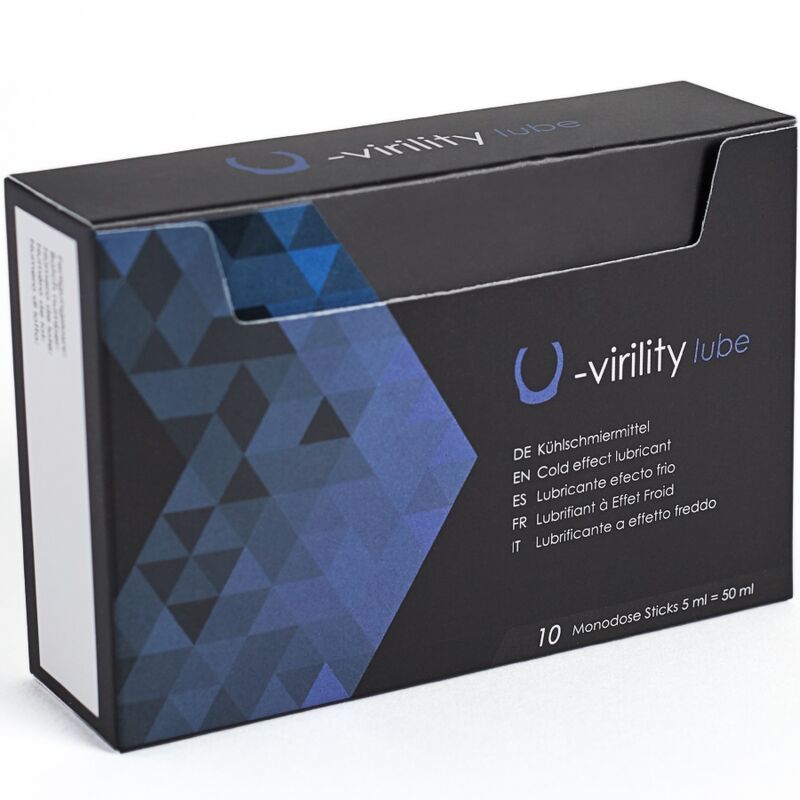 500 COSMETICS - U-Virility Glidemiddel med Kjølende Effekt 10 x 5 ml