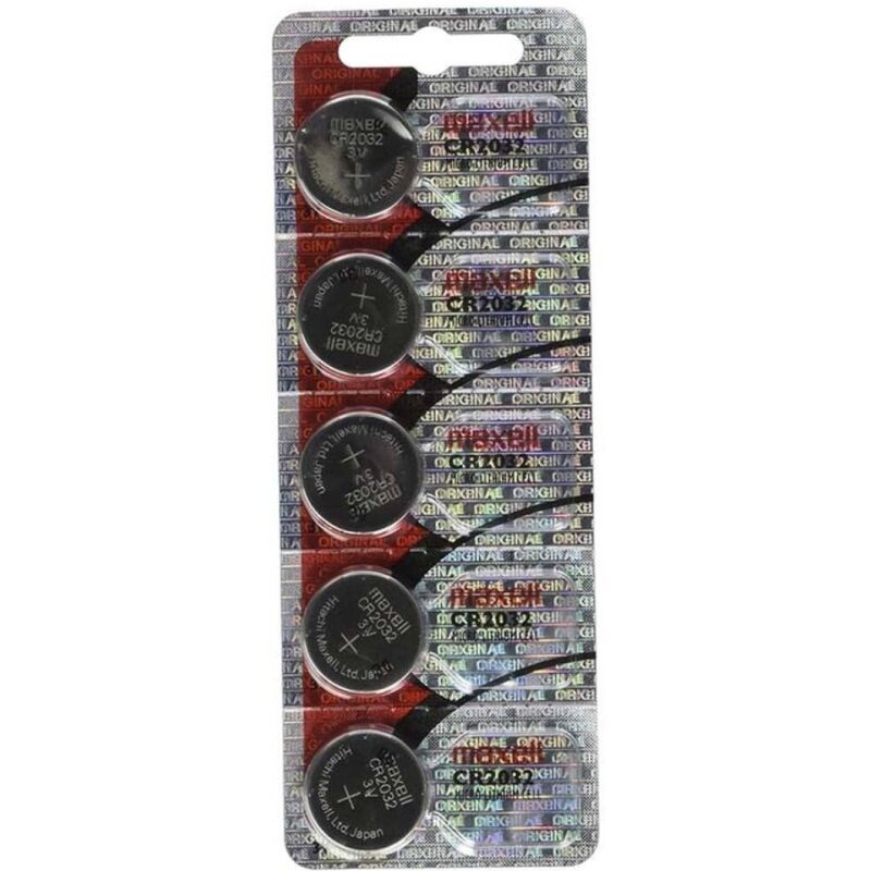 MAXELL - CR2032 Knappcellebatteri 5-pk