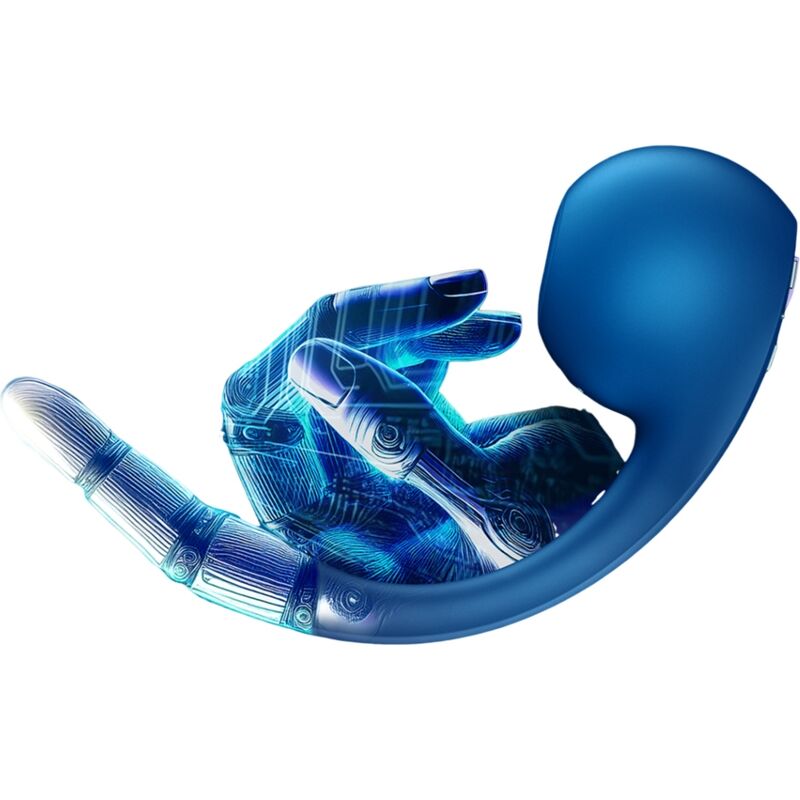 SATISFYER - Pro+ Wave 4 G-punkts- og lufttrykksstimulator med gratis app Mørkeblå