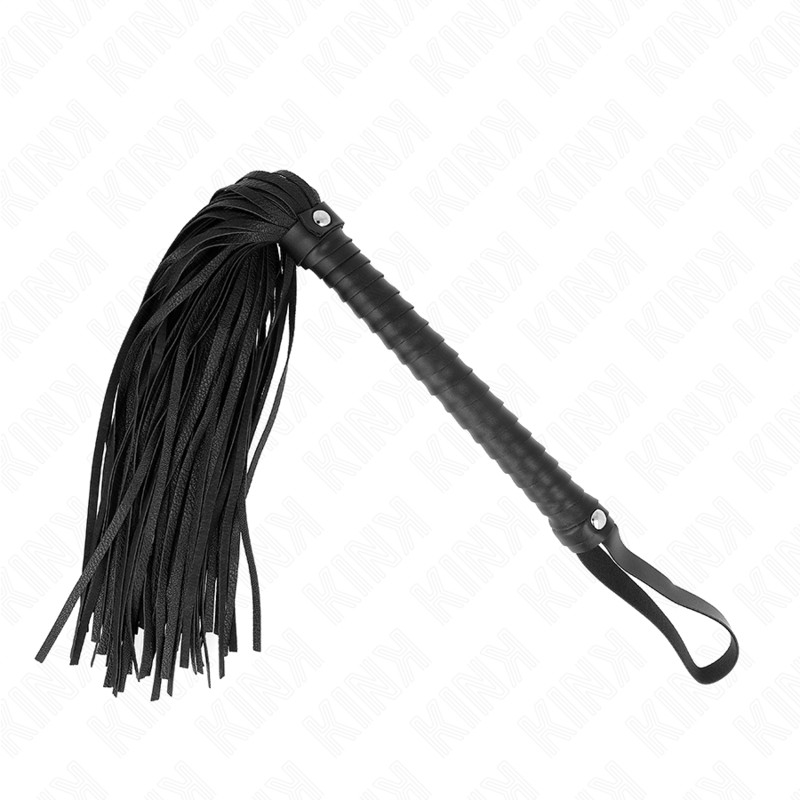 KINK - Pisk med teksturert håndtak Sort 48,5 cm