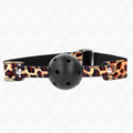 KINK - Pustende Ball-gag Leopard