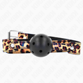 KINK - Pustende Ball-gag Leopard
