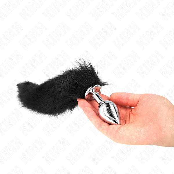KINK - Analplugg med syntetisk hale M 8 × 3,5 cm