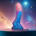 EPIC - Ashtar Silikondildo Extraterrestrial Human Form