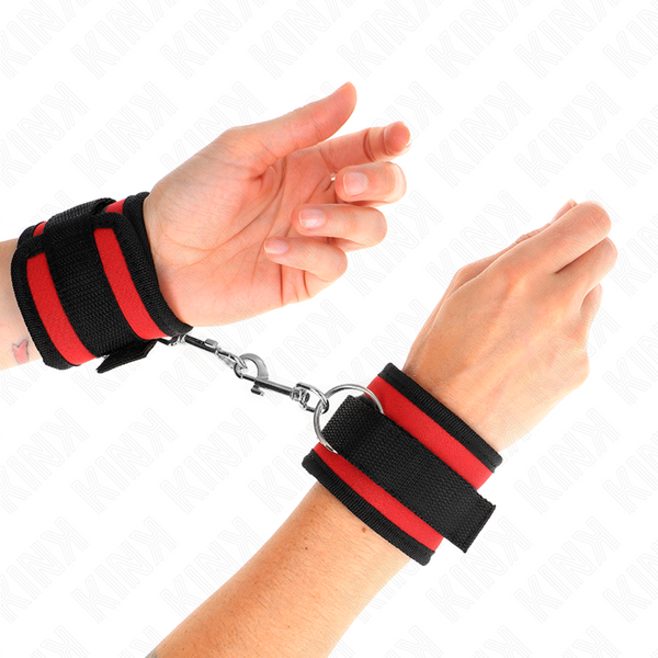 KINK - Nylon Håndleddsmansjetter Rød