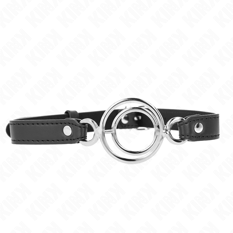 KINK - Ring-gag med flere O-ringer Sort