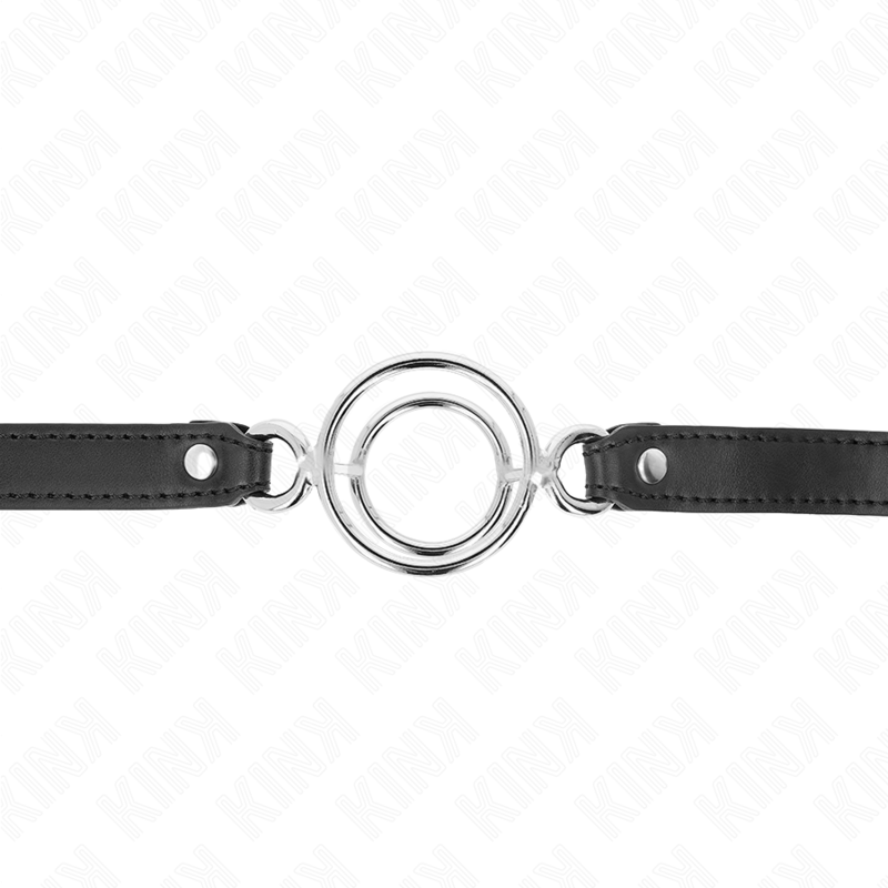 KINK - Ring-gag med flere O-ringer Sort