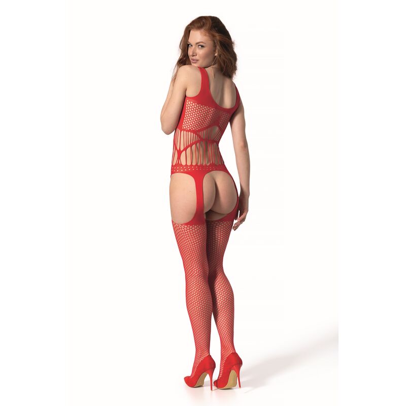 PASSION - Bodystocking Rød