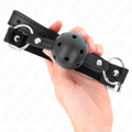 KINK - Hul Hard Ball-gag Sort Modell 1
