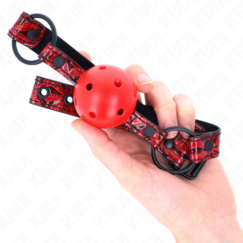 KINK - Ball-gag med Diamantmønster Modell 1